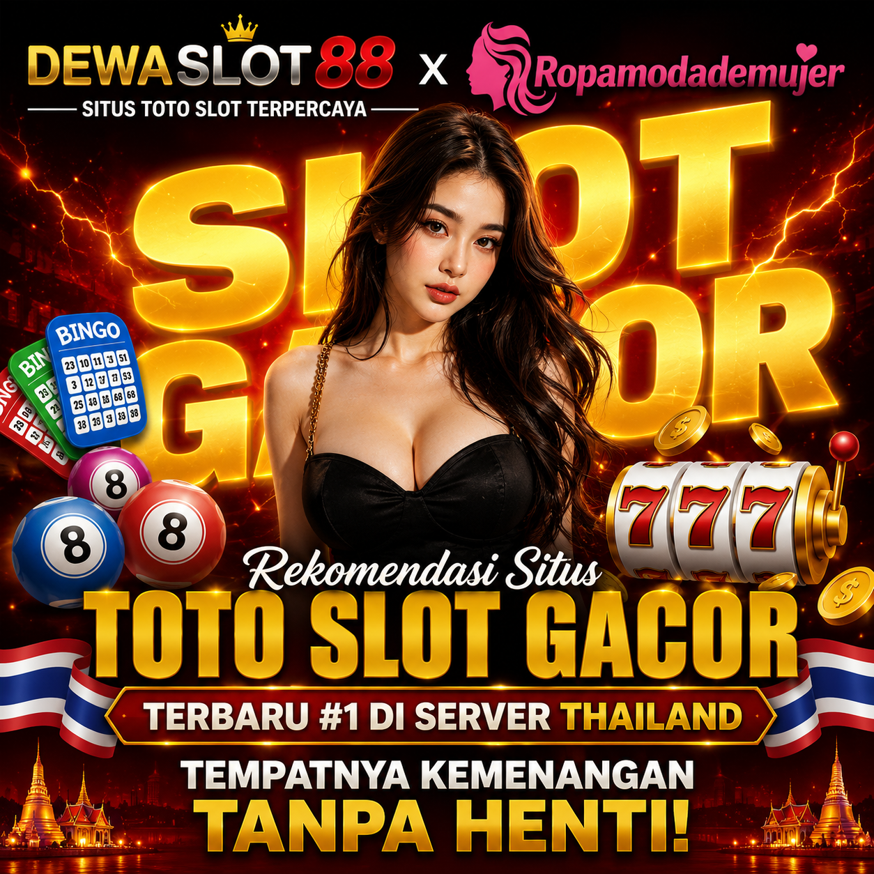 DEWASLOT88 x Ropamodademujer Rekomendasi Situs Toto Slot Gacor Terbaru #1 di Server Thailand Tempatnya Kemenangan Tanpa Henti!